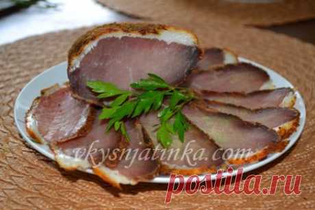 Вяленое мясо в домашних условиях - рецепт с фото
