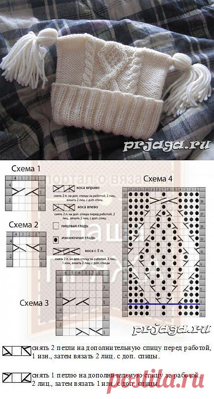Вязаные шапки спицами для самых маленьких
