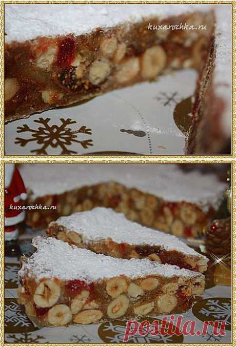Итальянский рождественский пирог &amp;#171;Panforte&amp;#187; | Кулинарные рецепты с фото