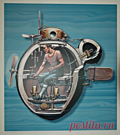 Подводная лодка “Черепаха " | Музей реки Коннектикут