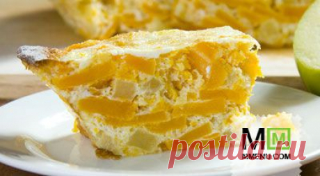 Тыква, запеченная с яблоками - кулинарный рецепт. Миллион Меню