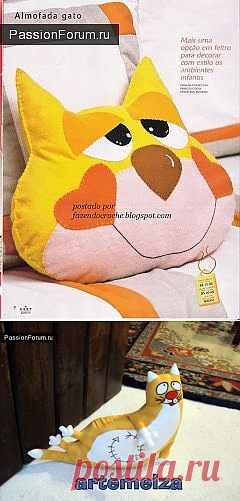 КОТЯТА. ЧАСТЬ 2 / Тильда. Мастер классы, выкройки. / PassionForum - мастер-классы по рукоделию