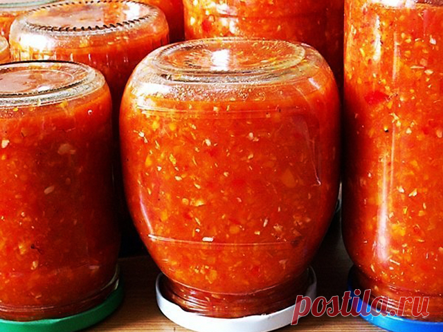 Острая аджика из кабачков: нереально вкусная!