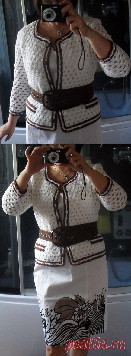 Жакет связала Olgaily