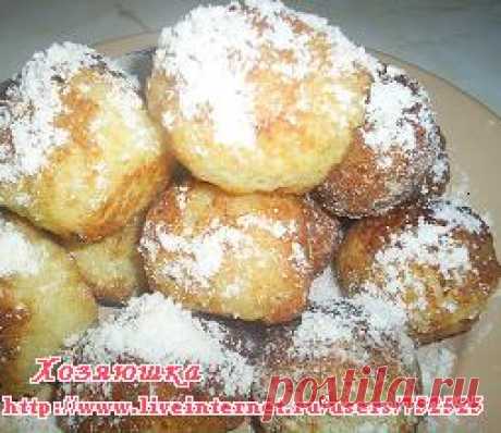 Хозяюшка. Кушать подано! - Творожные пончики