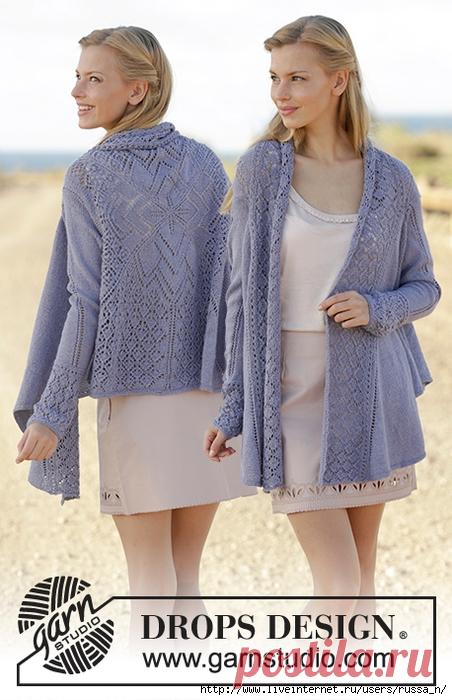 Жакет спицами 