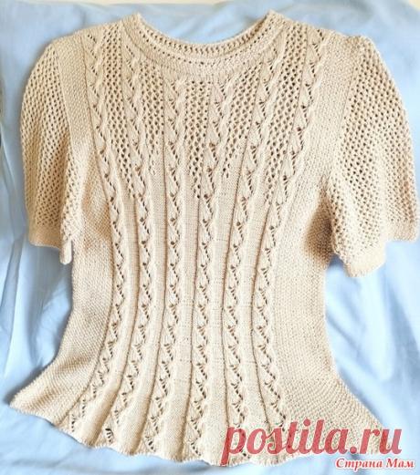 Топ песочного цвета