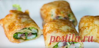 Картофельные роллы с селедкой — невероятно вкусное блюдо Эти роллы понравятся абсолютно всем. а как может быть иначе, ведь в них мы будем использовать классические и всеми любимые продукты: картофель, сельдь и зеленый лук. Закуска получается просто превосхо…