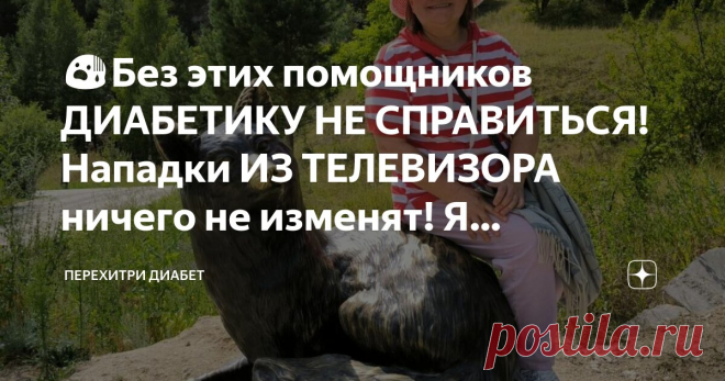 😨Без этих помощников ДИАБЕТИКУ НЕ СПРАВИТЬСЯ! Нападки ИЗ ТЕЛЕВИЗОРА ничего не изменят! Я категорична Статья автора «Перехитри Диабет» в Дзене ✍: По этому вопросу диабетики давно разделены на два непримиримых лагеря.