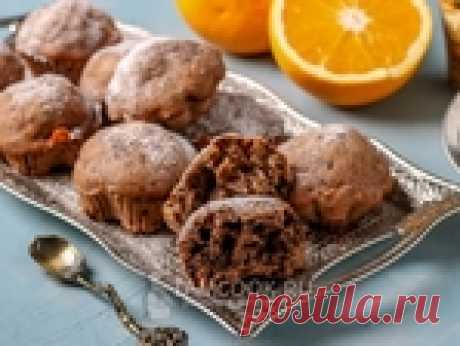 Шоколадные маффины на апельсиновом соке