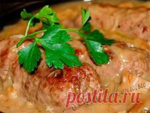 Крученики с грибами | Кулинарные рецепты на VoMenu.ru