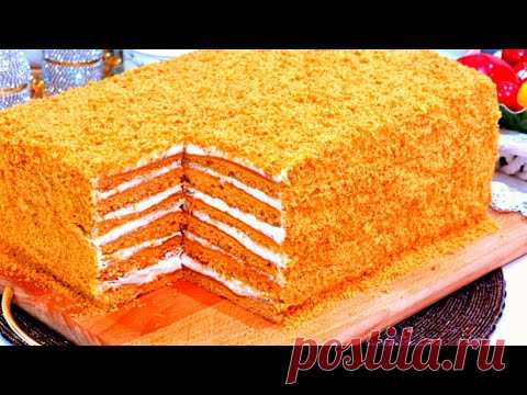 🔥СКОРЕЕ СОХРАНЯЙТЕ РЕЦЕПТ! ЭТО ПРОСТО БОМБА! НОВЫЙ ЯПОНСКИЙ ТРЮК ЗАХВАТЫВАЕТ МИР! МЕДОВИК ЗА 12 МИН!