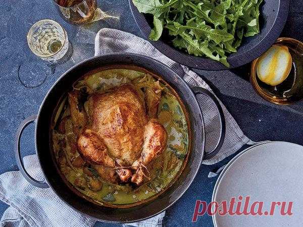 Рецепт Джейми Оливера: запеченная курица в молоке