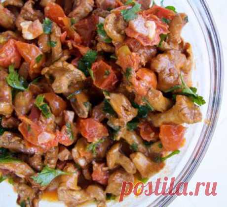 Рецепт лечо из лисичек на зиму - Салат на зиму . 1001 ЕДА вкусные рецепты с фото!