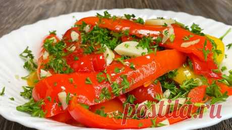 Боже как вкусно. Научили в дорогом ресторане, удивила Всех моих гостей. Перцы больше не фарширую! Весь секрет вкуса - в маринаде "минутка" | Почавкаем | Рецепты | Дзен