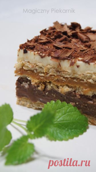 Magiczny Piekarnik: Karmelowiec (Bez pieczenia)