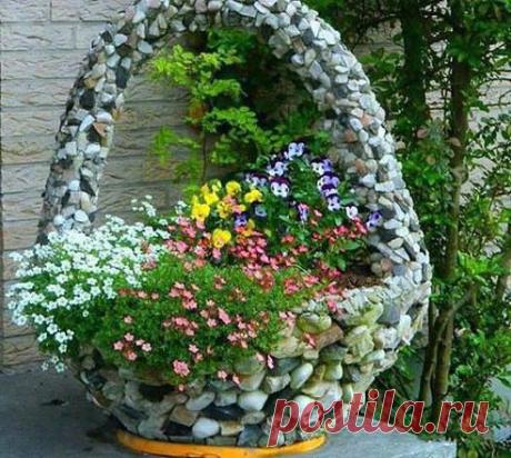 Каменная корзинка!