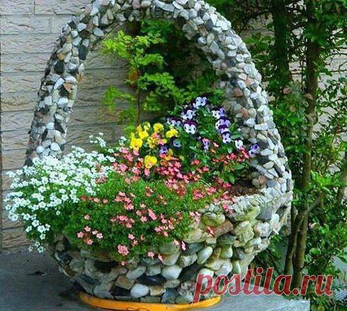 Каменная корзинка!