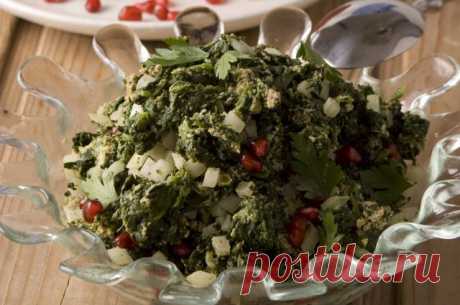 Грузинская кухня: пхали из шпината