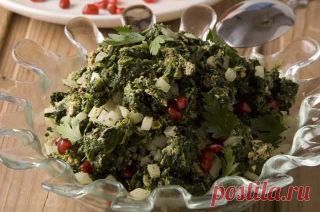 Грузинская кухня: пхали из шпината