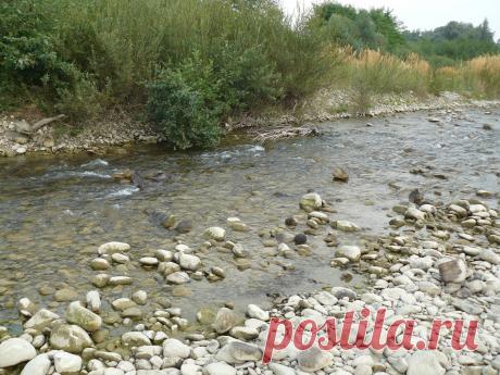 р. Пистынька с. Нижний - Вербиж .Речка детства моего.