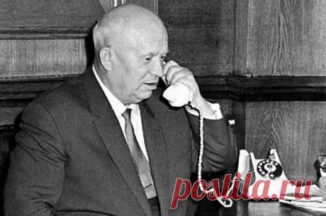 Н.С. Хрущёв,первый секретарь ЦК КПСС,председатель верховного совета СССР.
фото - ИТАР ТАСС.