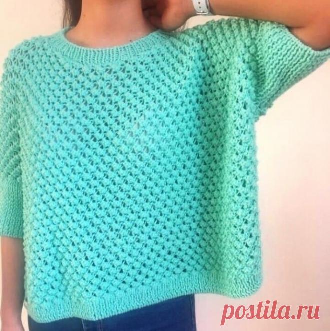 Узор для вязания "Шиповник"