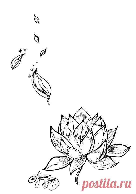 Foot lotus tat by ashtonish on DeviantArt
Эскизы татуировок Иностранный сайт.