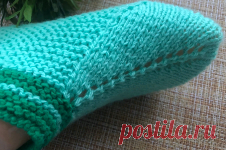Новая модель следков (ботильонов) в форме листа, лёгкая в исполнении | Вязание и Рукоделие | Яндекс Дзен