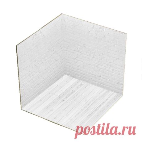 Пластиковый фотобокс для сьёмки 50х50х50 см