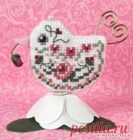 Орнамент "Rosebud Tweet" - Бискорню и другие "кривульки" - Страна Мам