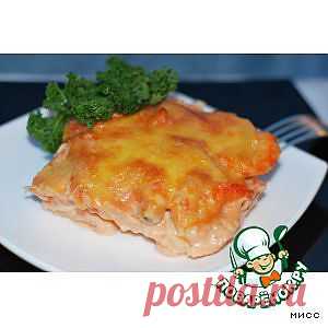 Картофельная запеканка с креветками - кулинарный рецепт