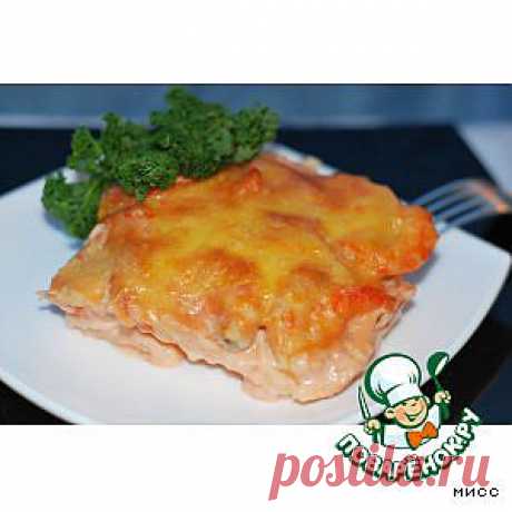 Картофельная запеканка с креветками - кулинарный рецепт