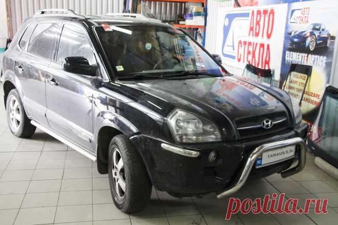 Лобовые, боковые и задние стекла на Hyundai Tucson