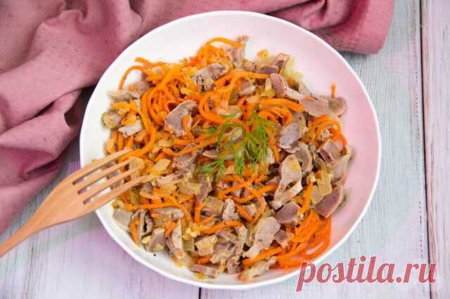 Пикантный салат - вкусный и аппетитный