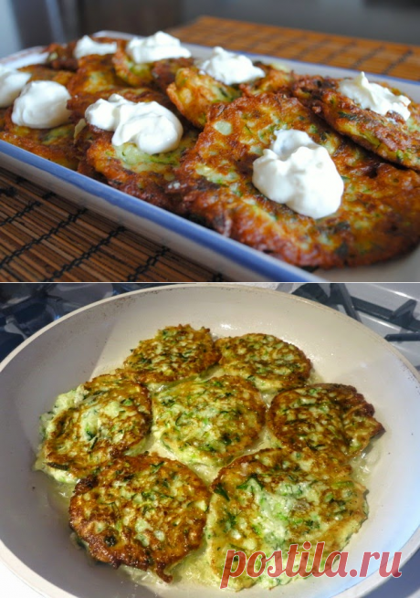 Как готовят всеми любимые кабачковые оладьи в Турции | Четыре вкуса