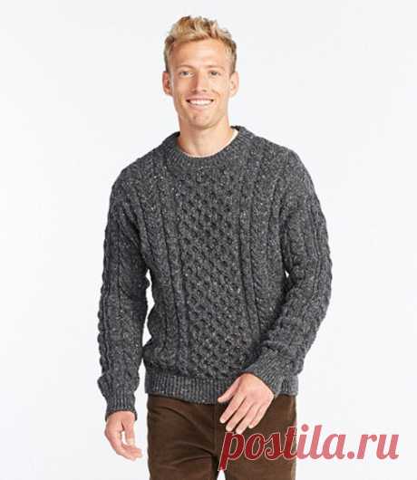 Men's knitted sweater handmade Men's knit jumper Cable | Etsy