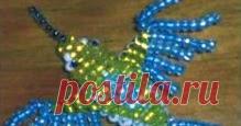 Колибри из бисера параллельным плетением. Схема Колибри из бисера птица объемная параллельным плетением. Схема
