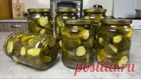 Маринованные огурцы по фински на зиму: я уже второе лето готовлю их тазами (никакой стерилизации)