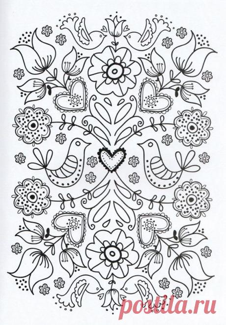 (307) Adult coloring page | Adult Coloring Pages