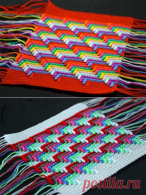 Узор «Слезы апачи» (УЗОРЫ КРЮЧКОМ) | Журнал Вдохновение Рукодельницы