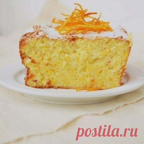 Апельсиновый кекс.