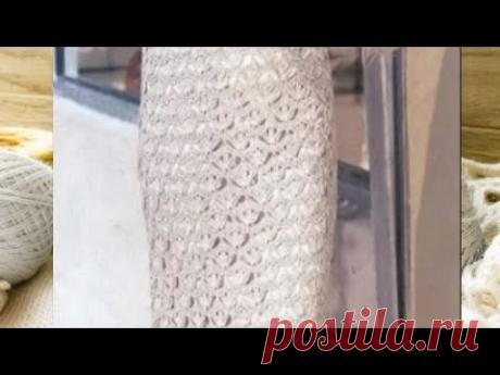 🌺🌺🌺Простой и Красивый зор для Платья - Вот так просто можно связать узор крючком - Вязание Крючком