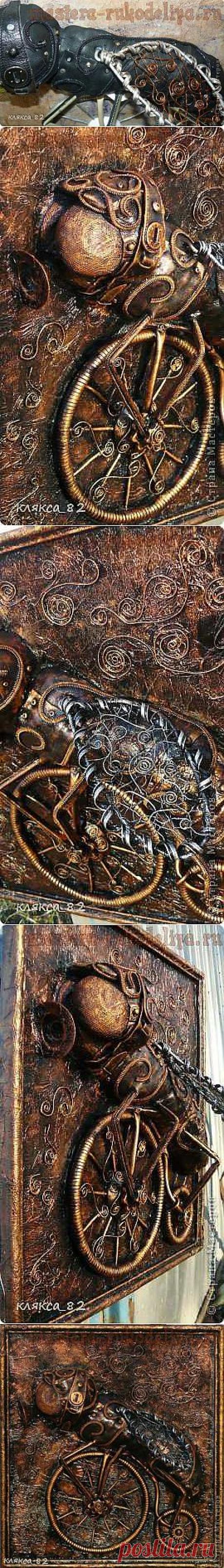 Мастера рукоделия - рукоделие для дома. Бесплатные мастер-классы, фото и видео уроки - Мастер-класс: Панно Цокотуха в стиле стимпанк