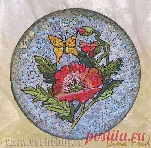 Мозаика из яичной скорлупы