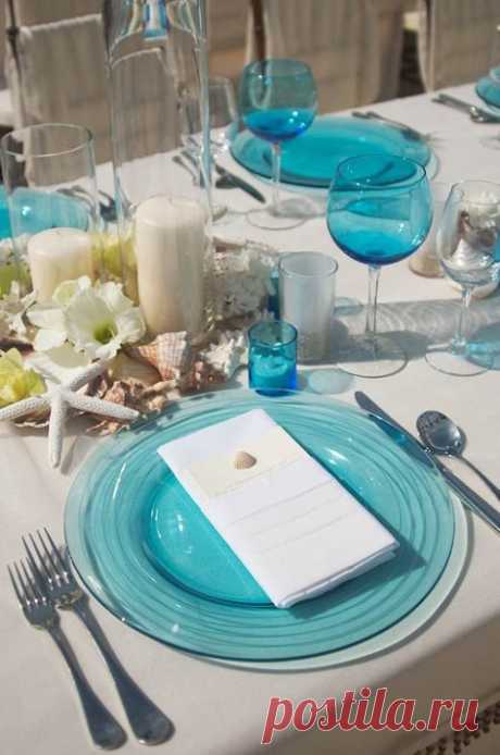 55 Awesome Blue Beach Wedding Ideas | HappyWedd.com