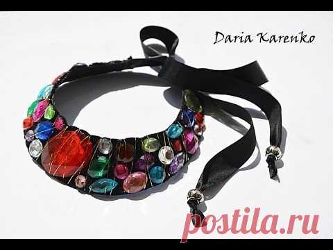 Модное колье за полчаса | Страна Мастеров