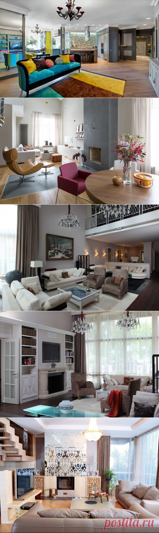 Fusion Style in the Living Room`s Interior | Interior Design Pictures