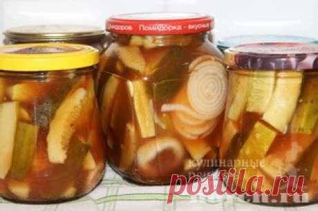 Маринованные огурцы с кетчупом «Чили»