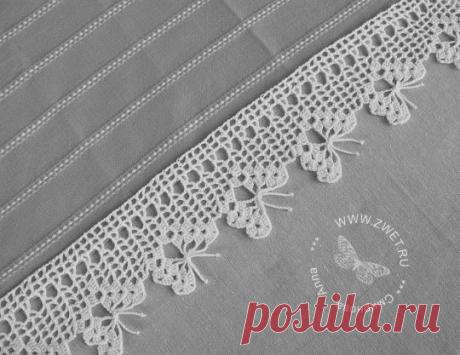 ЧУДНЫЙ БОРДЮР ИЗ БАБОЧЕК